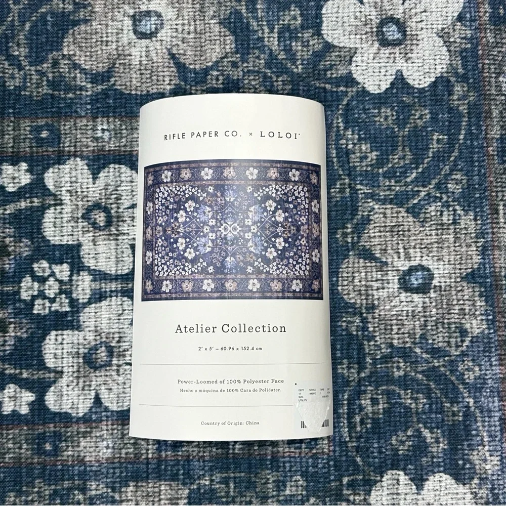 Rifle Paper Co. Runner Rug - Picture 1 of 6
